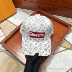 Hypeyourbeast Hats Supreme Hat White