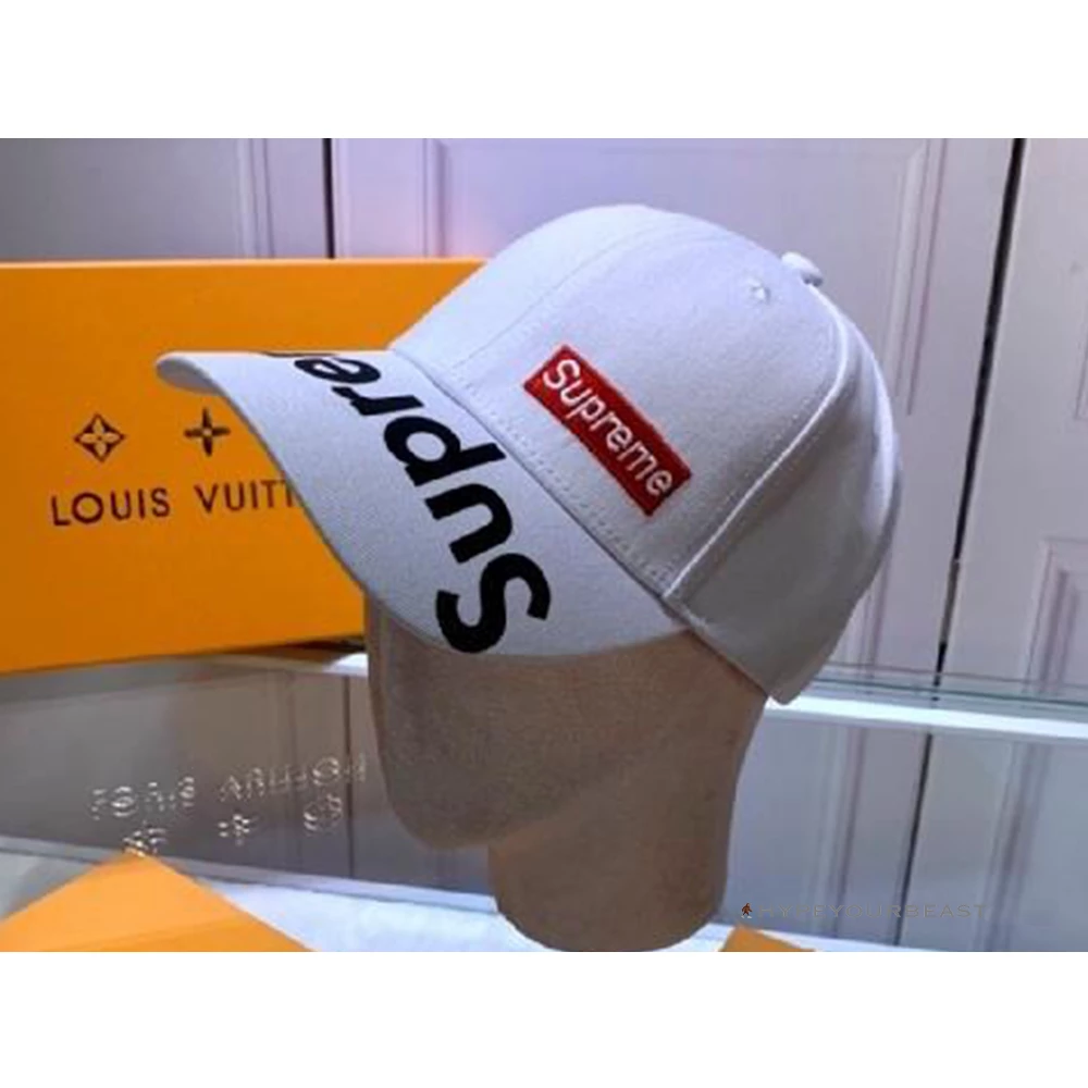 Hypeyourbeast Supreme Hat White