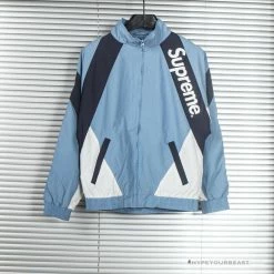 Hypeyourbeast Balenciaga Track Supreme Track Jacket Blue