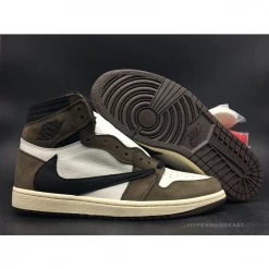 Hypeyourbeast Travis Scott X Air Jordan 1 Retro High OG 'Mocha'