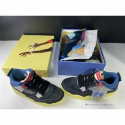Hypeyourbeast Union X Air Jordan 4'Off Noir'