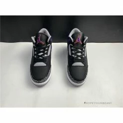 Hypeyourbeast Air Jordan 3'Court Purple Black Cement'