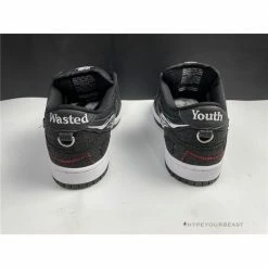 HypeYourBeast Nike SB Dunk Low Black Wasted Youth