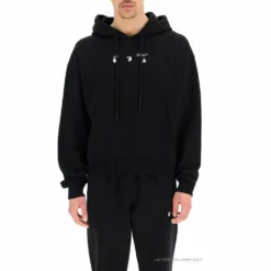 HypeYourBeast Hoodies & Jackets Off White Hoodie Black BLUE