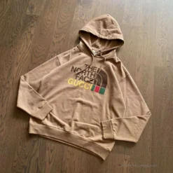 Hypeyourbeast North Face X GC Hoodie Brown