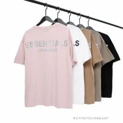 HypeYourBeast FOG Essentials Tee Shirt ‘Los Angeles’ TAUPE T-Shirts