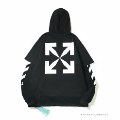 HypeYourBeast Off White Hoodie Mona Lisa Hoodies & Jackets