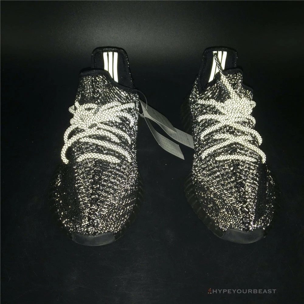 Hypeyourbeast Adidas Yeezy Boost 350 V2 Black / Black / Static