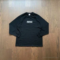 Hypeyourbeast Supreme Long Sleeve Shirt Black Shirts