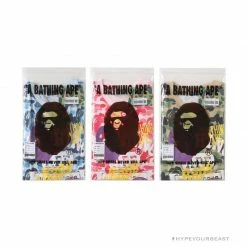 Hypeyourbeast BAPE Ape Head Star Camouflage Shading Tee Shirt'BLUE'