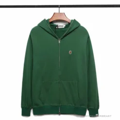 Hypeyourbeast BAPE Classic Ape Head Hoodie 'GREEN' Clothes