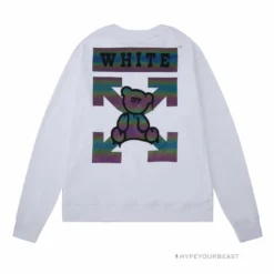 HypeYourBeast Off White Shirt Bear - White