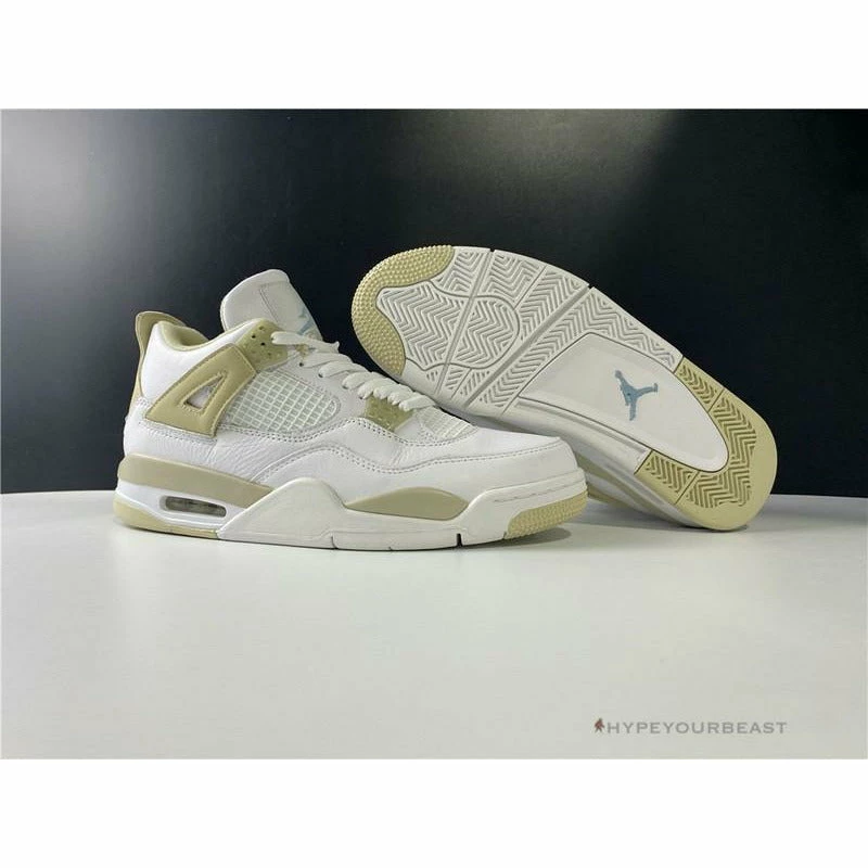 HypeYourBeast Air Jordan 4 White Gold