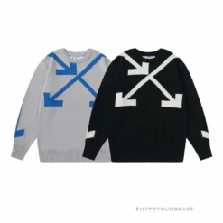 HypeYourBeast Off-White Shirt Blue Arrow