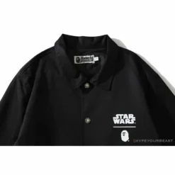 Hypeyourbeast Clothes BAPE X Star Wars Collaboration Windbreaker Jacket'BLACK'