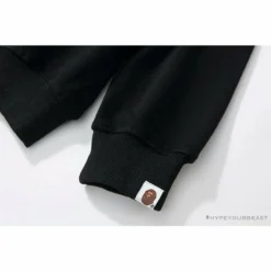 Hypeyourbeast BAPE X Bathing Ape Head Long Sleeve Shirt'BLACK'