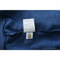 Hypeyourbeast Clothes BAPE Camo Hoodie Shark Head'NAVY BLUE'