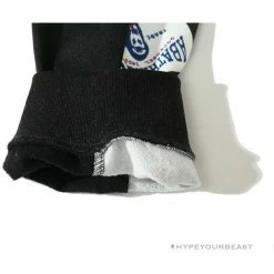 Hypeyourbeast BAPE Badge LOGO Sticker Style Stitching Pants