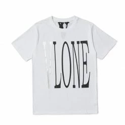 HypeYourBeast Vlone White And Silver Tee Shirt