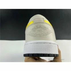 Hypeyourbeast Air Jordan 1 Low'Palm Tree Beige Yellow'