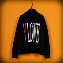 HypeYourBeast Hoodies & Jackets Vlone Purple Black Hoodie