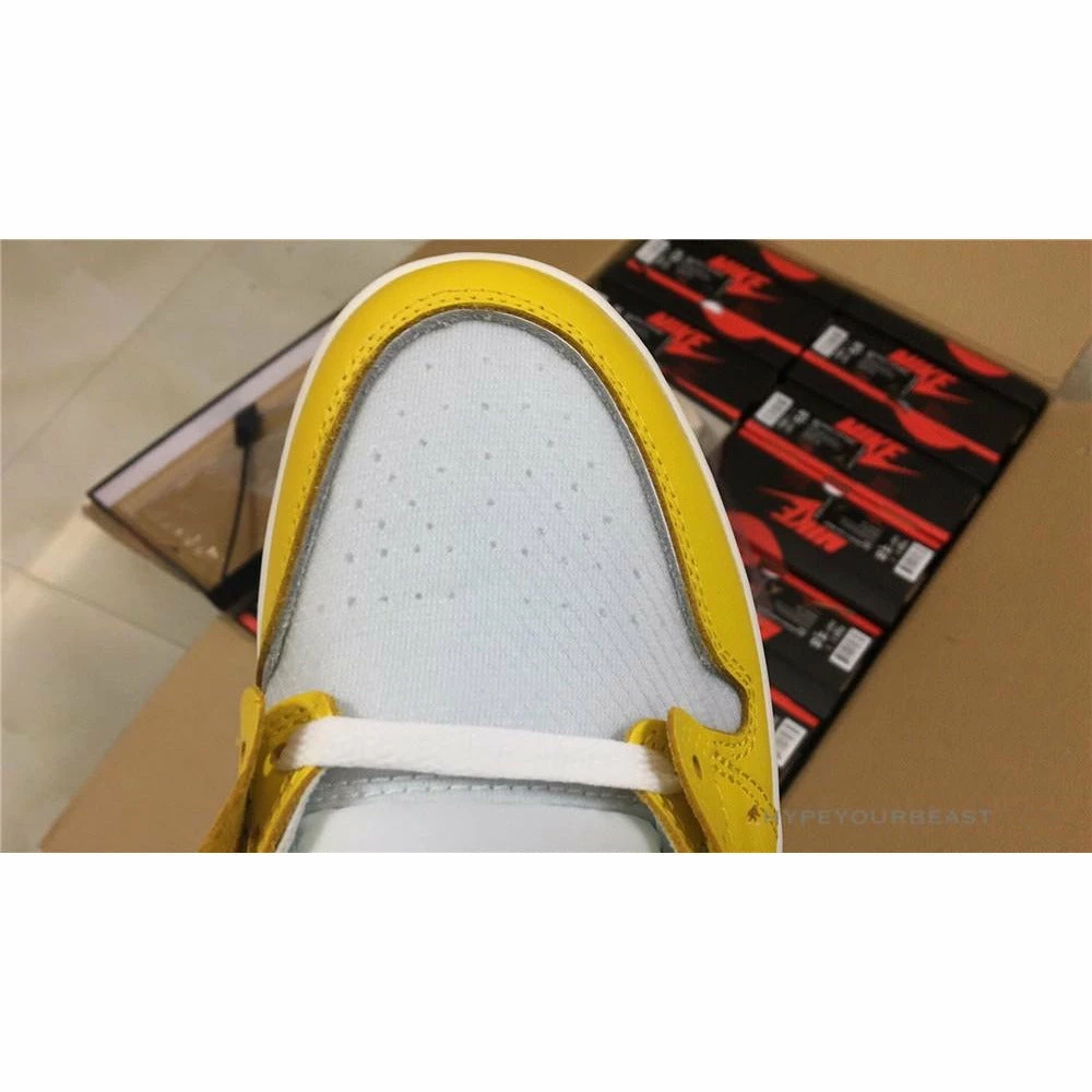 Hypeyourbeast Off-White X Air Jordan 1 High Canary Yellow