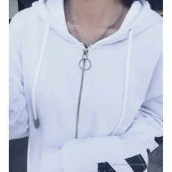 HypeYourBeast Hoodies & Jackets Off White Hoodie White & Black