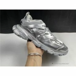 HypeYourBeast Balenciaga Track BCG Track Sneakers 3.0 Grey Metallic