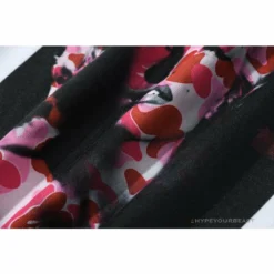 Hypeyourbeast Clothes BAPE Marilyn Monroe Powder Camouflage Hoodie'BLACK'