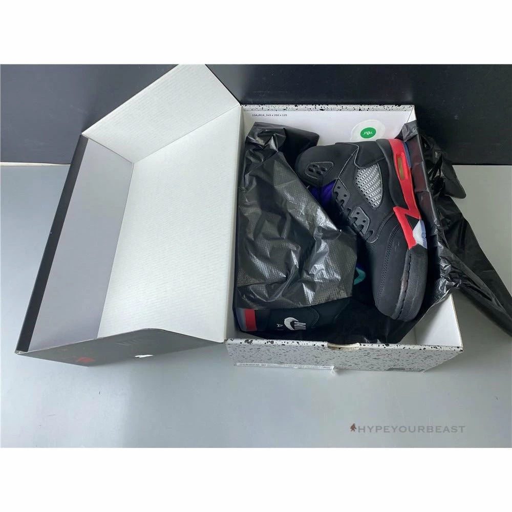 Hypeyourbeast Air Jordan 5 'Grape Fire Red'