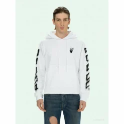 HypeYourBeast Off White Hoodie White BC Hoodies & Jackets