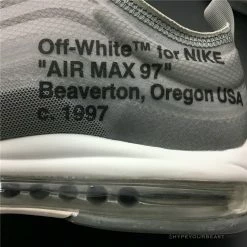 Hypeyourbeast Off White X Nike Air Max 97 Light Grey Black White