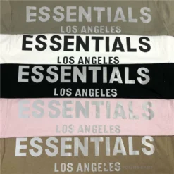 HypeYourBeast FOG Essentials Tee Shirt ‘Los Angeles’ PINK T-Shirts