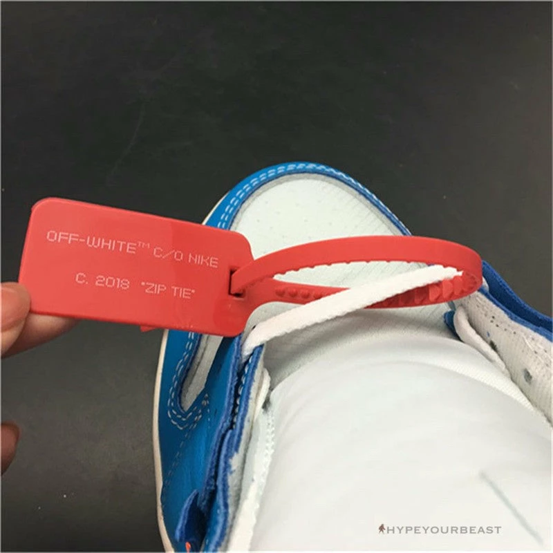 Hypeyourbeast The Ten: Off White X Air Jordan 1 High "UNC"