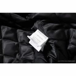 Hypeyourbeast BAPE Embroidered STA Star Stitched Woolen Baseball Jacket'BLACK'