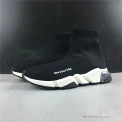 Hypeyourbeast Balenciaga BCG Sock Sneakers Clear Sole - Black