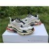 Hypeyourbeast Balenciaga BCG Triple S Sneakers Silver Grey Red