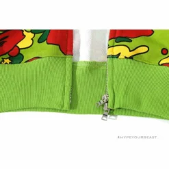 Hypeyourbeast BAPE Shark Head STA Star Camouflage Hoodie'GREEN'