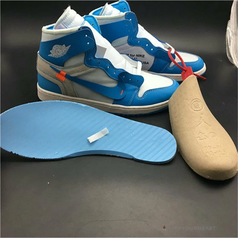 Hypeyourbeast The Ten: Off White X Air Jordan 1 High "UNC"