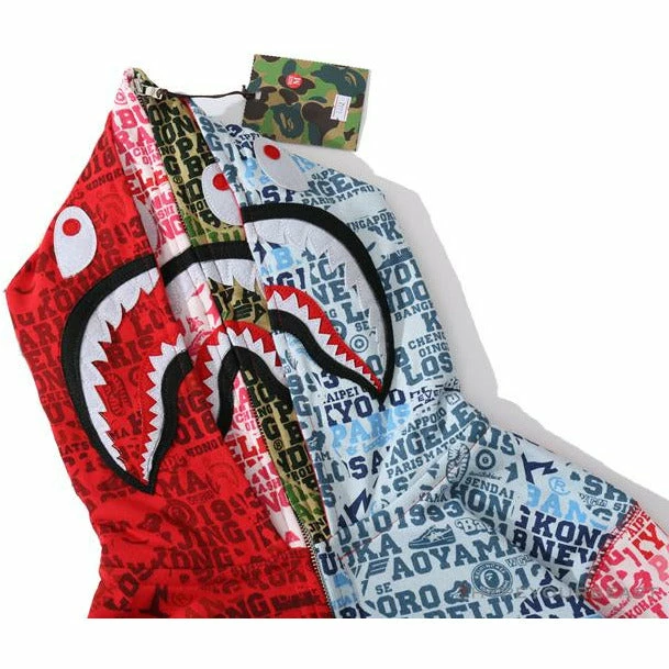 Hypeyourbeast BAPE 25th Anniversary Double-Cap Camouflage Hoodie