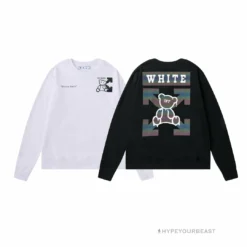 HypeYourBeast Off White Shirt Bear - White