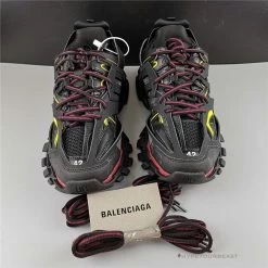 Hypeyourbeast BCG Track Sneakers Black Bordeaux Balenciaga