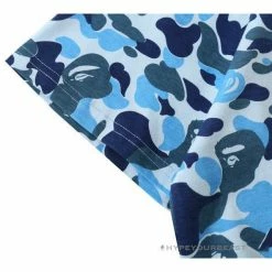 Hypeyourbeast BAPE Ape Head Star Camouflage Shading Tee Shirt'BLUE'