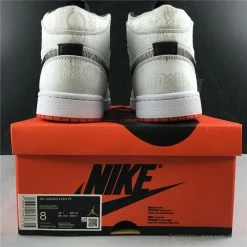 Hypeyourbeast Air Jordan 1 Mid X CLOT White