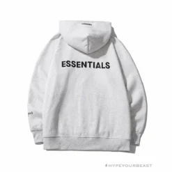 HypeYourBeast FOG Hoodie "ESSENTIALS' Gray Hoodies & Jackets