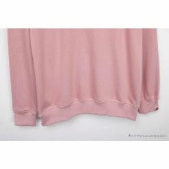 Hypeyourbeast BAPE Behind The Great Ape-Man Head Long Sleeve Shirt'PINK' Clothes