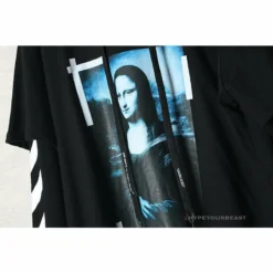 HypeYourBeast Off White Hoodie Mona Lisa Hoodies & Jackets