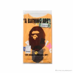 Hypeyourbeast Clothes BAPE Little Ape Head Colorful Classic Tee Shirt'YELLOW'