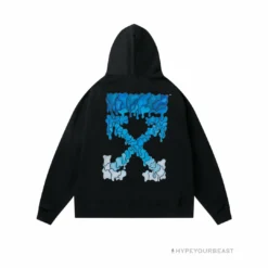 HypeYourBeast Off White Hoodie Royal - Black
