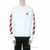 HypeYourBeast Off White Hoodie White Red Hoodies & Jackets